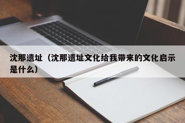 沈那遗址（沈那遗址文化给我带来的文化启示是什么）